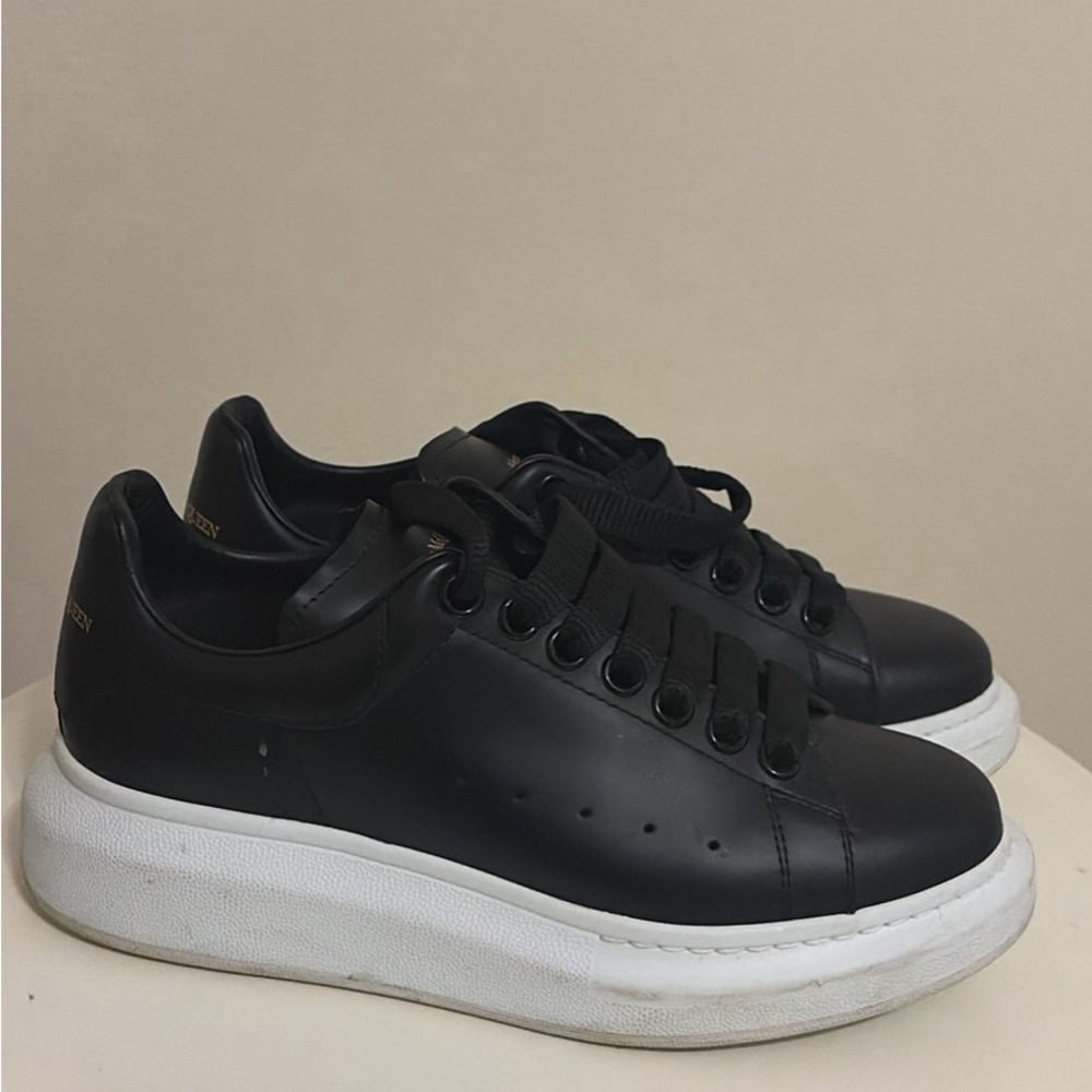 Alexander McQueen Black and White Sneakers